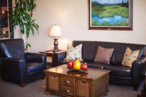A common living room at Crystal Ridge Care Center