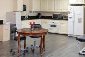 The occupational therapy kitchen at Crystal Ridge Care Center